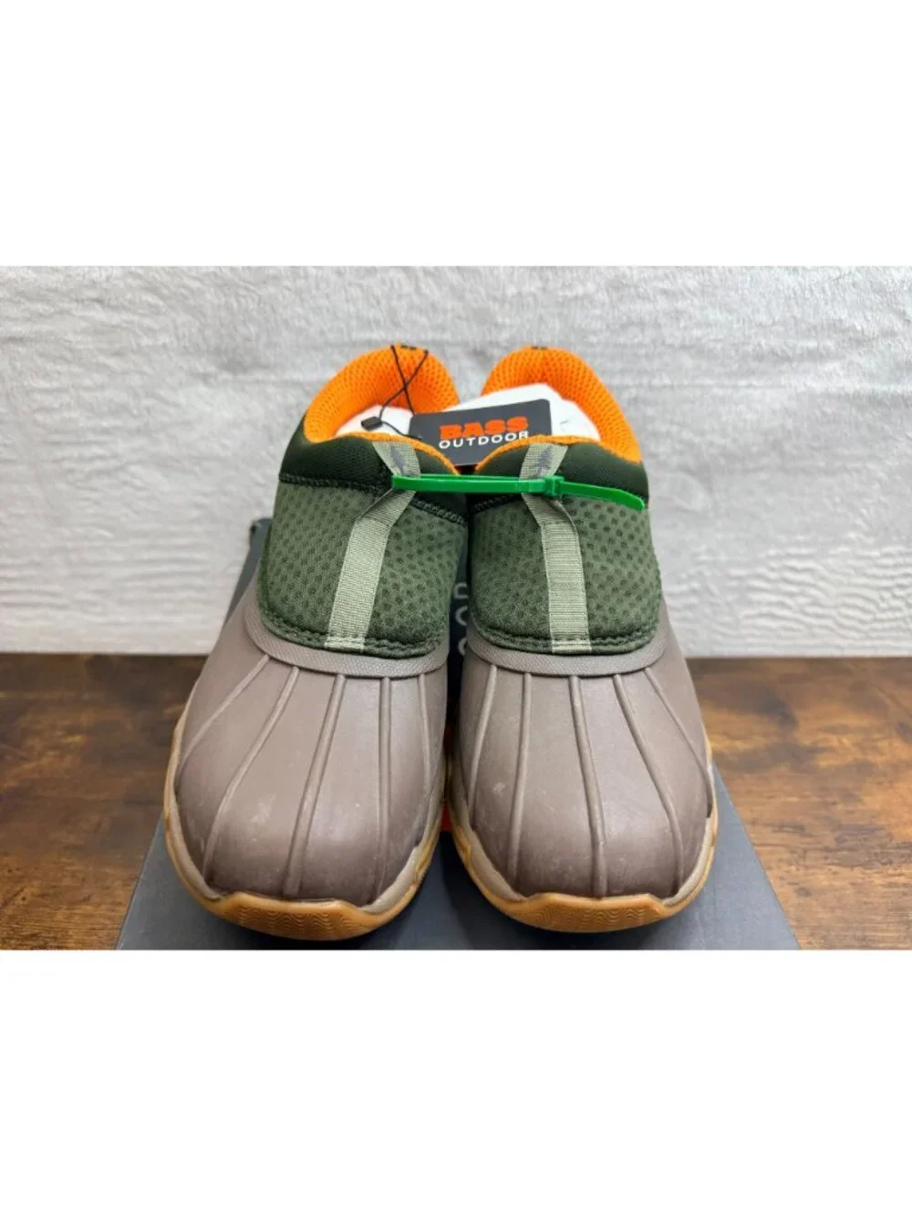 New Bass Outdoor Field Duck Low Slip-On Shoes Size 10 Waterproof